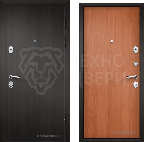 Железная дверь ламинат+ламинат D-1238