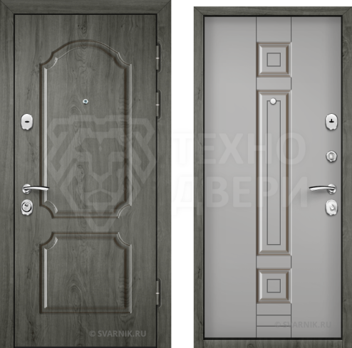Дверь МДФ филенчатый D-979