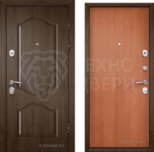 Дверь металическая уличная D-983
