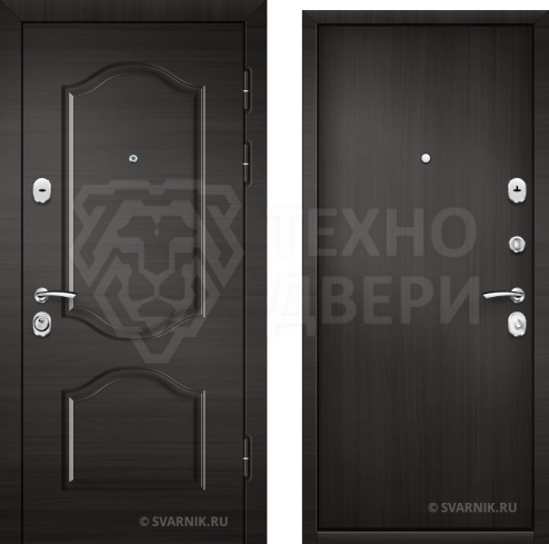 Металлическая дверь в квартиру с установкой D-1421