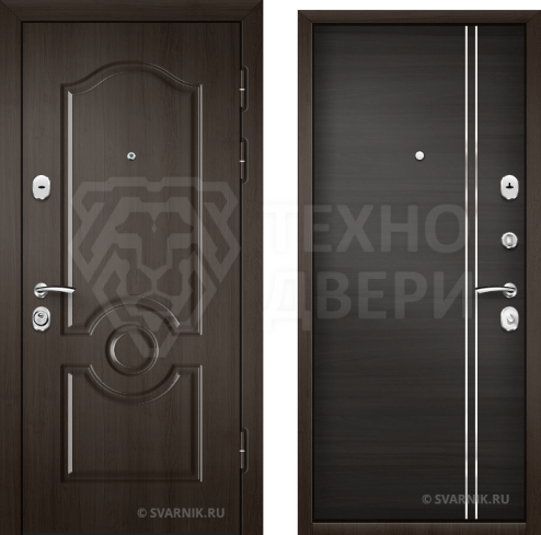 Дверь в квартиру усиленная D-732