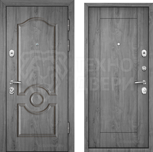 Дверь трехконтурная для квартиры D-1160