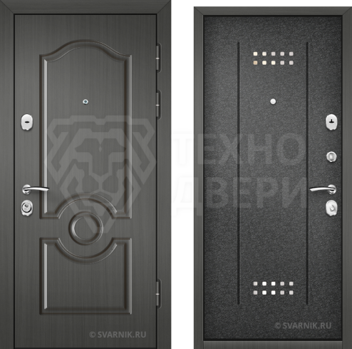 Дверь трехконтурная для квартиры D-1142