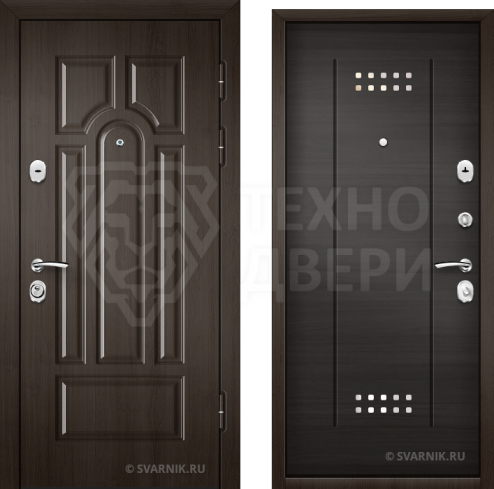 Дверь входная утепленная с терморазрывом D-865