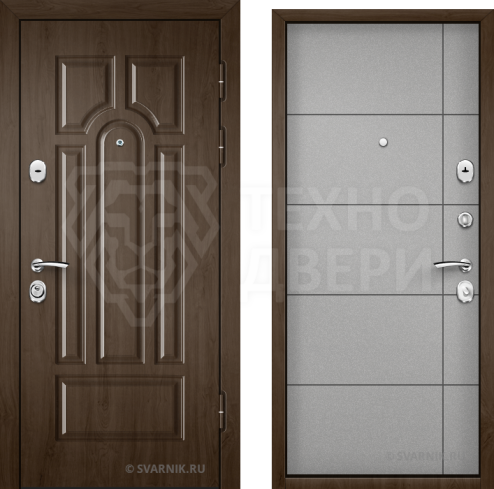 Стальная дверь в квартиру с замками Border D-1832