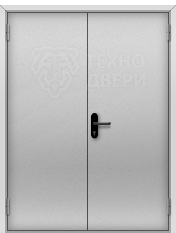 Стальная дверь в подвал двустворчатая ТП-168