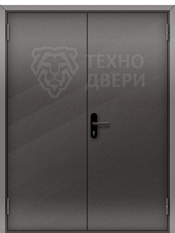 Стальная входная техническая дверь глухая Т-78