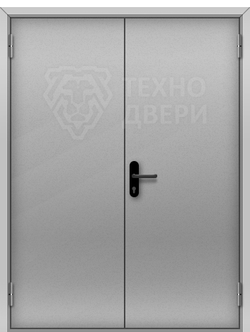 Двупольная складская дверь с напылением ТС-300