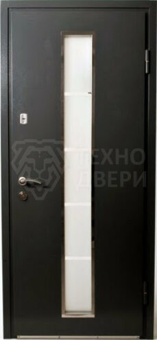 Однопольная парадная входная дверь в загородный дом от производителя ДВЭ-8