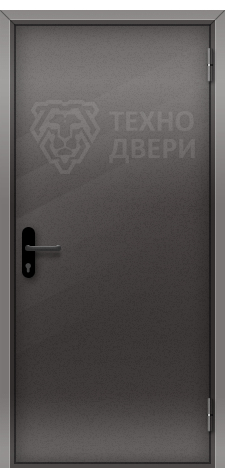 Промышленная дверь порошковая глухая Т-51