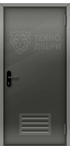 Подвальная дверь с решеткой ТП-155