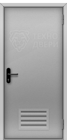 Дверь в котельную с вент-решеткой ТК-241