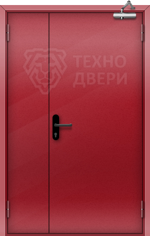 Полуторная техническая дверь с завода Т-6