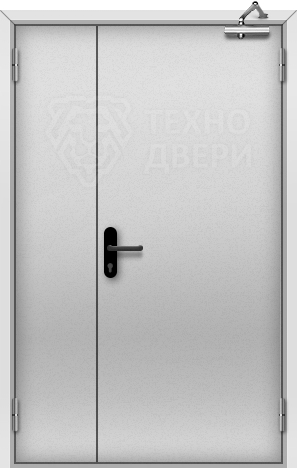 Дверь техническая утепленная с порошковым окрасом Т-43